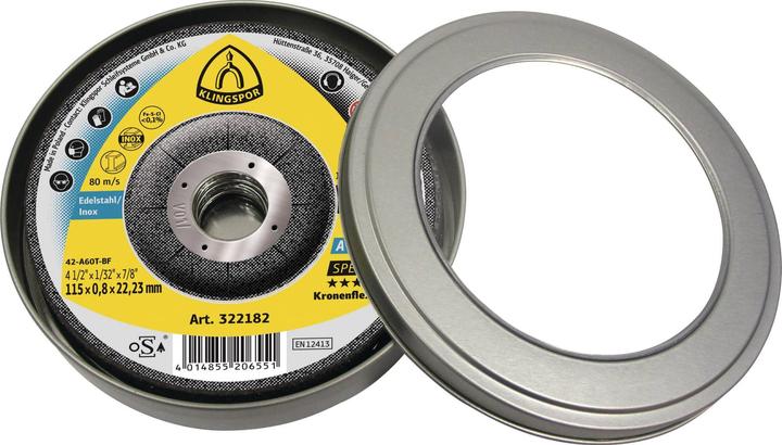 Klingspor A 980 TZ Special - Trennscheiben 125 x 0,8 x 22,23 mm