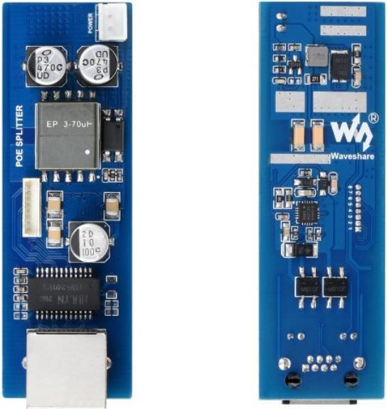 Produktbild WaveShare POE USB-C Splitter 5V/2.5A IEEE 802.3af