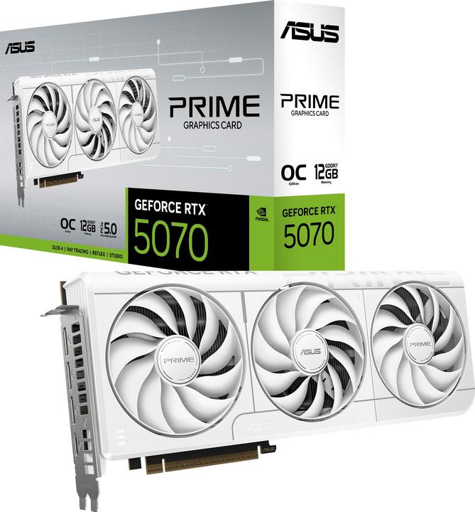 ASUS Prime GeForce RTX 5070 OC White (12 GB)