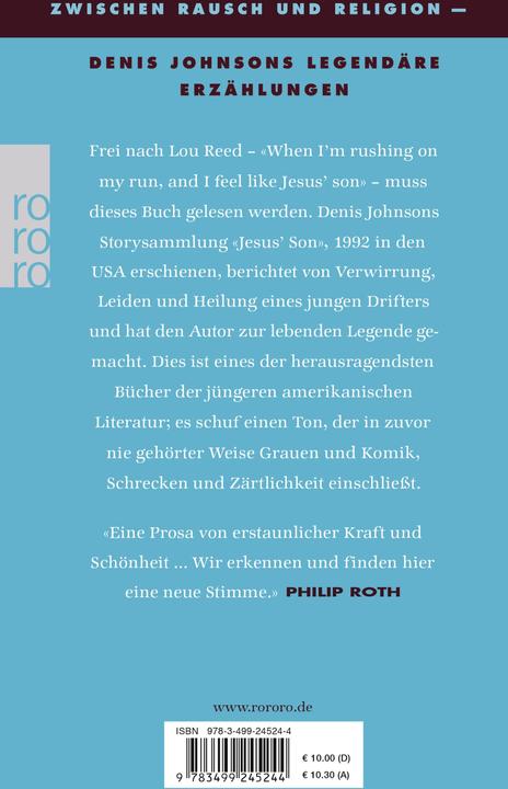 Produktbild Jesus' Sohn (Deutsch, Alexander Fest, Denis Johnson, 2007)