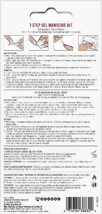 Immagine prodotto Ardell 1 Step Gel Polish Starter Kit Venetian Red (Rosso veneziano, Smalto per unghie effetto gel)