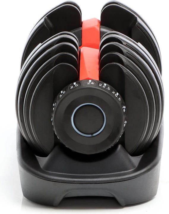 Produktbild Luxtri Verstellbare Kurzhantel mit Drehmechanismus 2,5-24 kg Hantel einstellbar