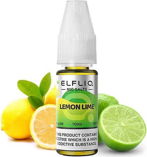 Actual product image Elfbar E-Liquid Lemon Lime Elfliq - Nikotinsalze - 10ml