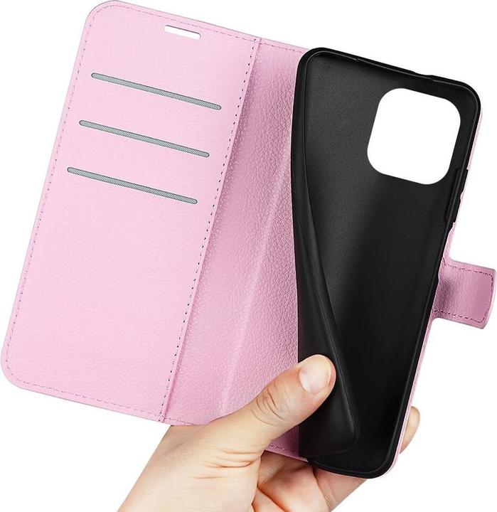 Image du produit Cover-Discount iPhone 14 Pro - Étui en cuir rose (Apple iPhone 14 Pro)