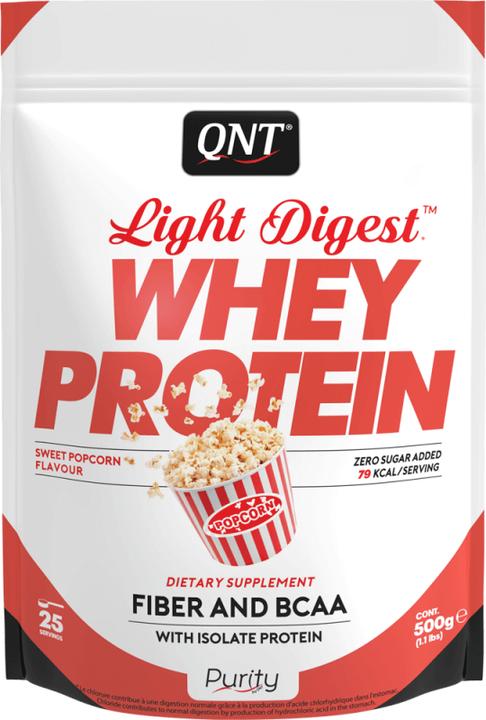 Immagine prodotto QNT Proteine Whey Light Digest (Popcorn dolci, 1 pz., 500 g)