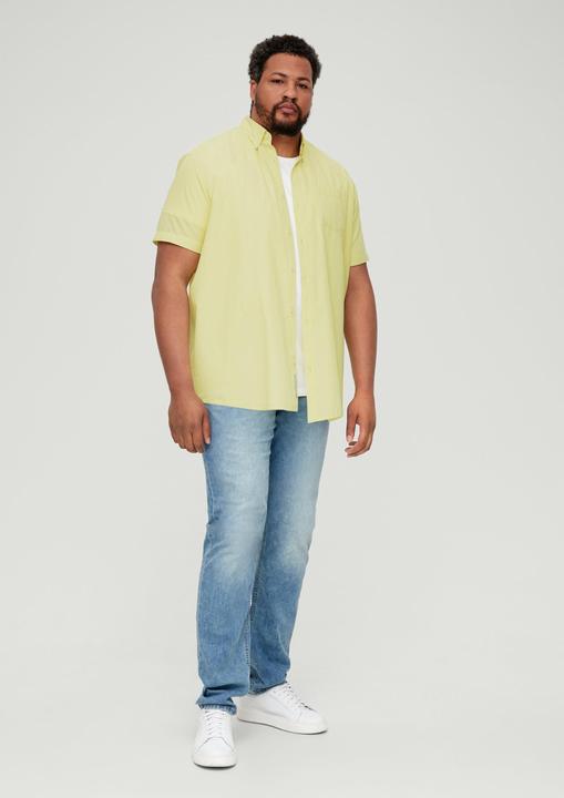 Produktbild s.Oliver Hemd Kurzarmhemd aus Baumwolle (3XL)