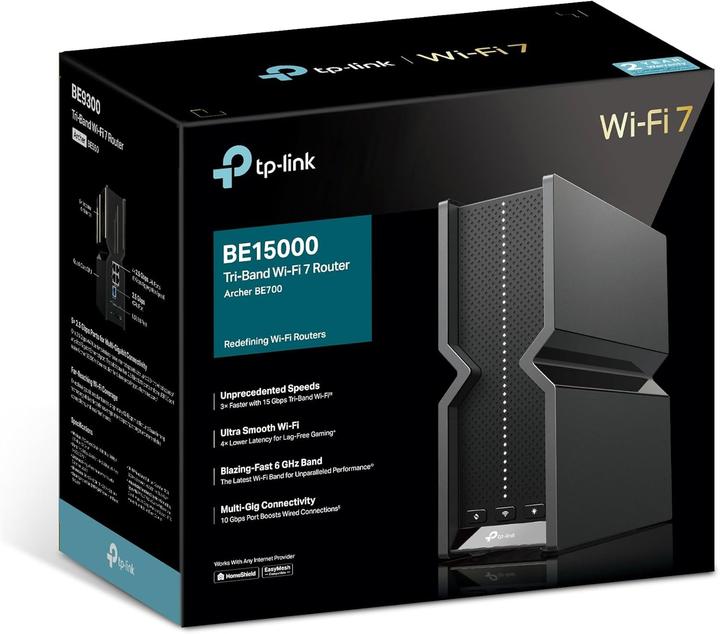 Actual product image TP-Link Archer BE700 WiFi7 router