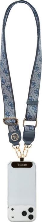 Produktbild Guess Universal lanyard CBDY 4G Tether Patch Strass Metal Logo blue