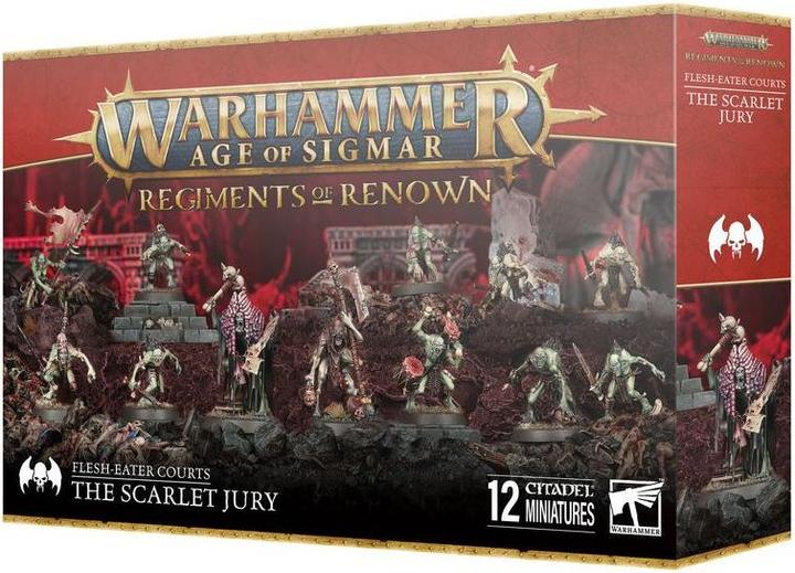 Actual product image Games Workshop Warhammer AoS - Flesh-Eater Courts Le Jury Ecarlate (Plastic)