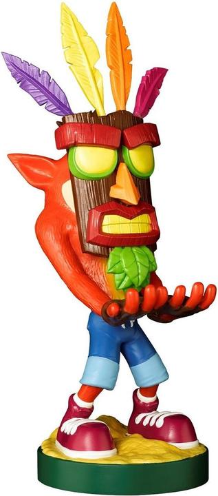 Actual product image Exquisite Gaming Crash Bandicoot: Crash Aku Cable Guy (PC, Mac, Xbox Series X, Xbox One S, Xbox 360, PS4, PS5, Switch)