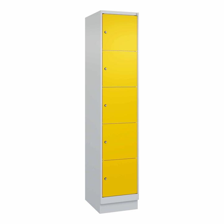 Produktbild C+P Fächerschrank Classic Plus, 5 Fächer übereinander, Abteilbreite 40 cm, mit Sockel (40 cm, 195 cm)