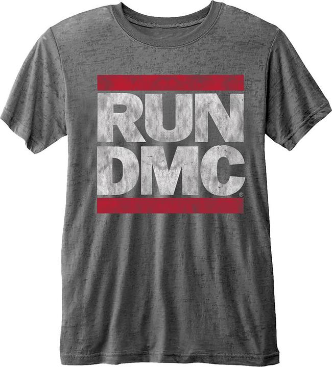 Produktbild Run DMC Burnout Logo TShirt Erwachsene (L)