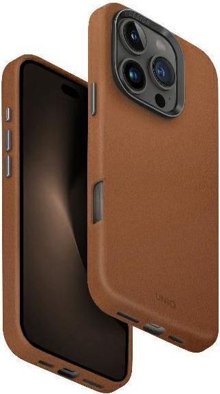 Immagine prodotto Uniq custodia Lyden iPhone 16 Pro 6.3" Magclick Charging carmine/caramello (Apple iPhone 16 Pro)