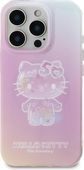 Actual product image Hello Kitty HKHMP16LH50AP iPhone 16 Pro 6.3" różowy/pink hardcase IML 50TH Anniversary Magsafe (Apple iPhone 16 Pro)
