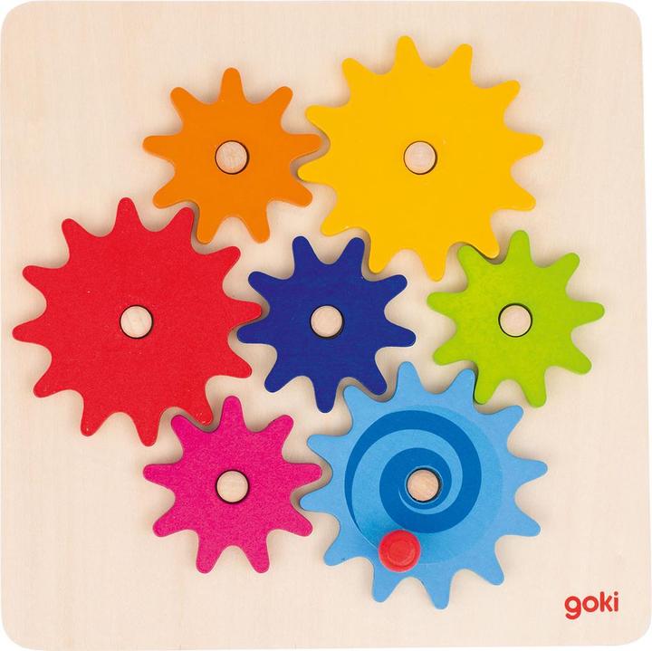 Produktbild Goki Zahnrad Puzzle (8 Teile)