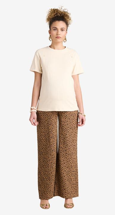 Actual product image Envie de Fraise Bio-Kollektion: T-Shirt mit Frottee-Schrift für Schwangerschaft und Stillzeit