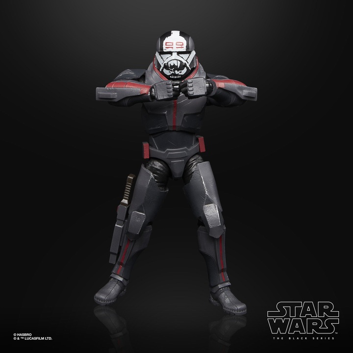 Produktbild Hasbro The Black Series Wrecker 15 cm grosse Star Wars: The Bad Batch Deluxe Figur zum Sammeln für
