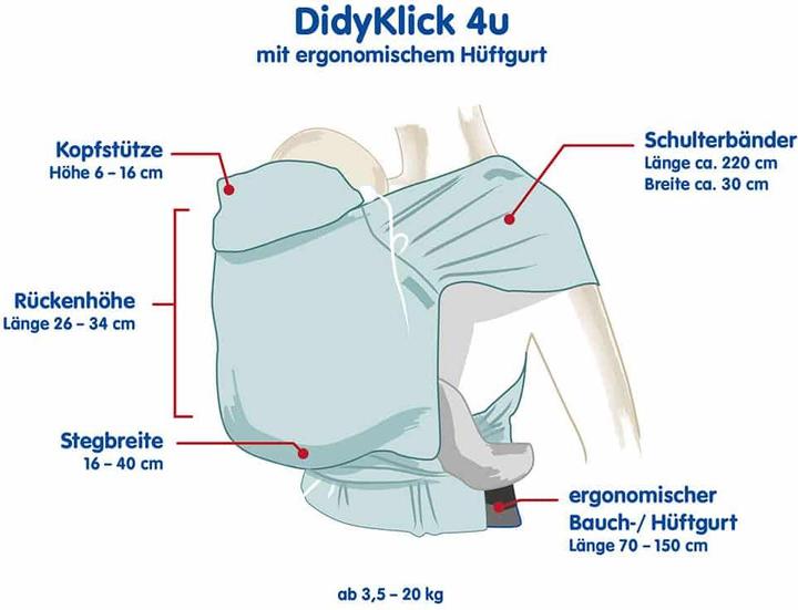 Produktbild Didymos DidyKlick 4u Graphit