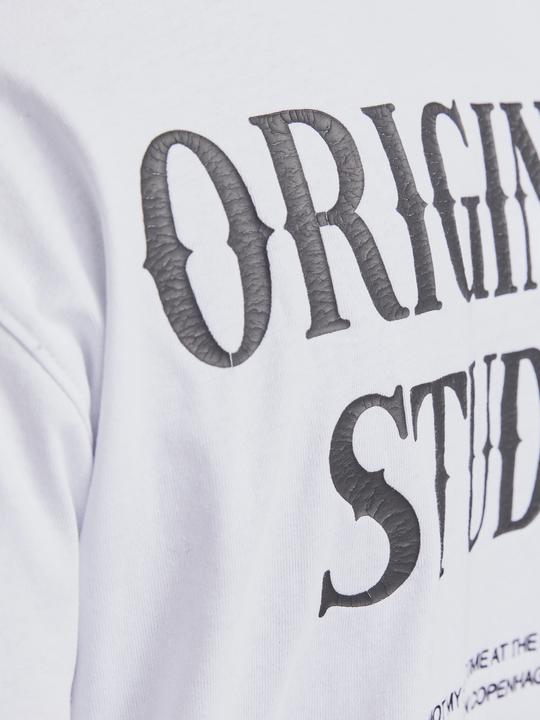 Actual product image Jack & Jones Joraustin Font Tee Ss C.N Styd Aw24 (XL)