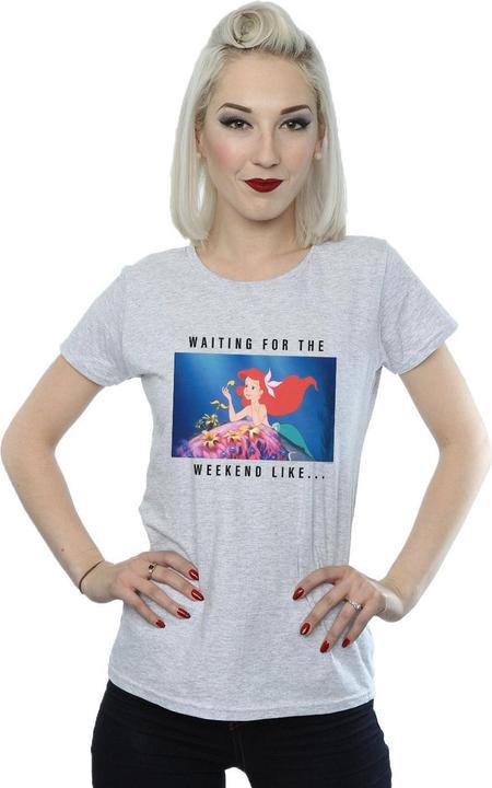 Immagine prodotto Disney Princess Ariel Waiting For The Weekend Maglietta Donna (M)