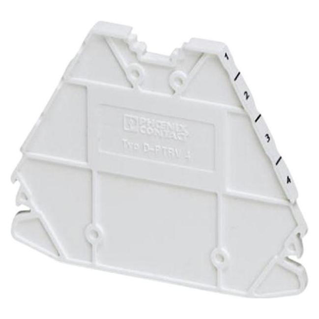 Phoenix Contact Bianco D-Ptrv 4 Wh 1-4, Accessori Di Elettronica + Alloggiamento,