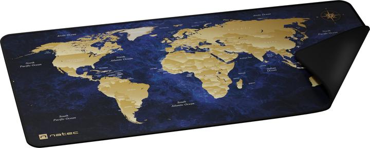 Produktbild Genesis Mousepad Natec World Deep Blue 800x400 (XXL)