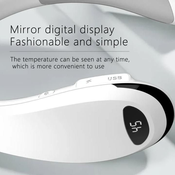 Immagine prodotto PhoneLook Scaldacollo elettronico e senza fili T66 Elegante riscaldatore portatile con display digitale