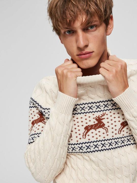 Actual product image Selected Deer High Neck (L)