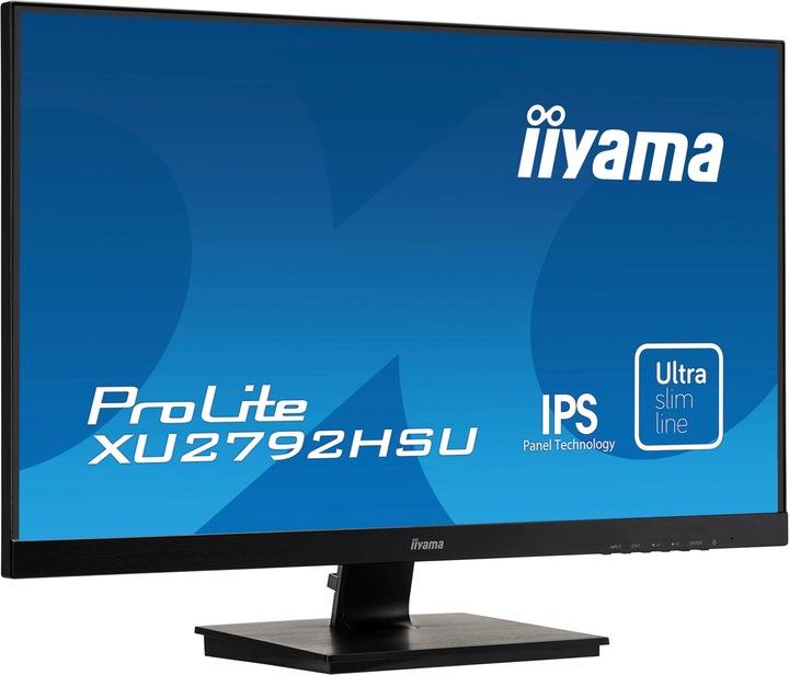 Actual product image iiyama ProLite XU2792HSU-B1 LED screen 68.6 cm (27 inch) 1920 x 1080 pixel Full HD LCD Black (1920 x 1080 pixels, 27")