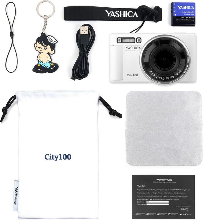 Produktbild Yashica City 100 (3.5 - 10.5 mm, 13 Mpx)