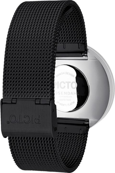 Produktbild Picto 43370-1020 Matt black 40mm 5ATM