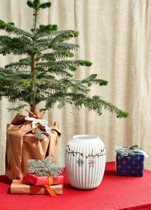 Actual product image Kähler Hammershoi Jul Vase (1 x, Ø 17 x 21 cm)