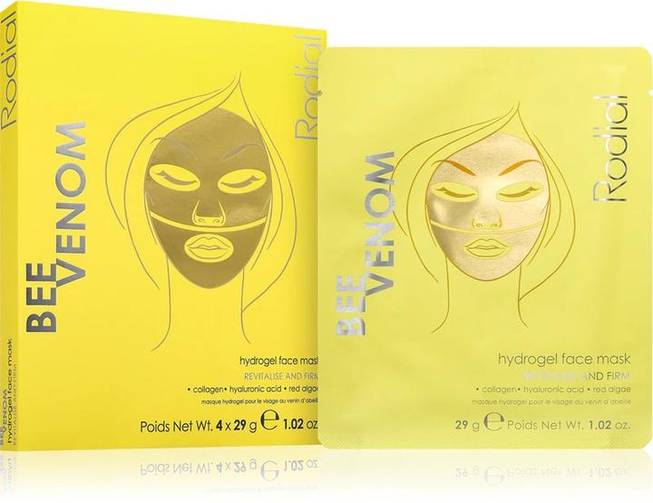 Produktbild Rodial Bee Venom Hydrogel Face Mask x4 pack (136 g)