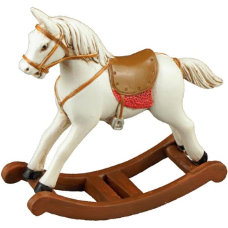 Reutter, Deko Objekt, 001.759/0 - Schaukelpferd, Miniatur