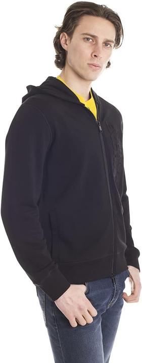 Produktbild Armani Exchange Casual sweatshirt met reliëflogo, Back Line, zwart, M (M)