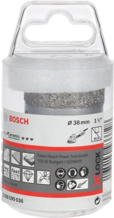 Produktbild Bosch Professional Zubehör PRO Core Cutter dry X-Lock, 38 x 35 mm (38 Millimeter)