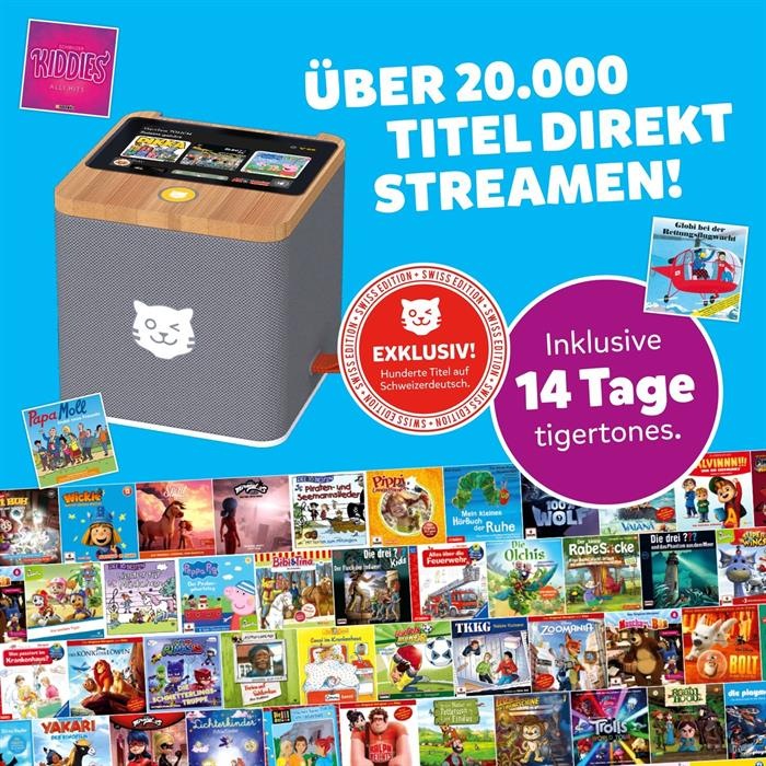 Actual product image Tigermedia Tigerbox Touch Plus Swiss Edition (German)