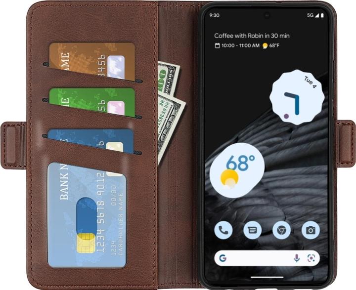 Actual product image Screenguard Google Pixel 7 Pro CardLounge Leather Case (Google Pixel 7 Pro)