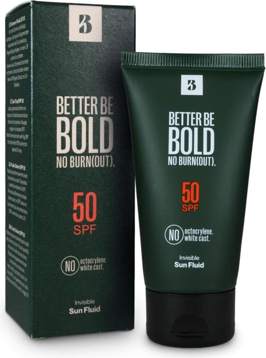 Actual product image Better be bold Invisible Sun Fluid (Suntan cream, SPF 50, 50 ml, 50 g)