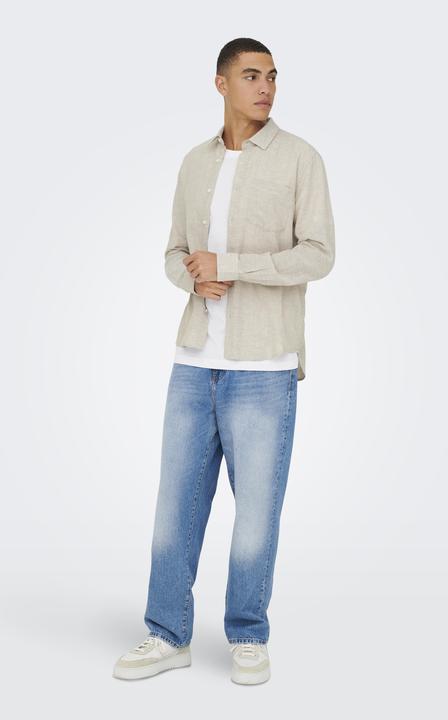 Immagine prodotto Only & Sons Onscaiden Life Reg Ls 1 Pkt Shirt Noos (XXL)