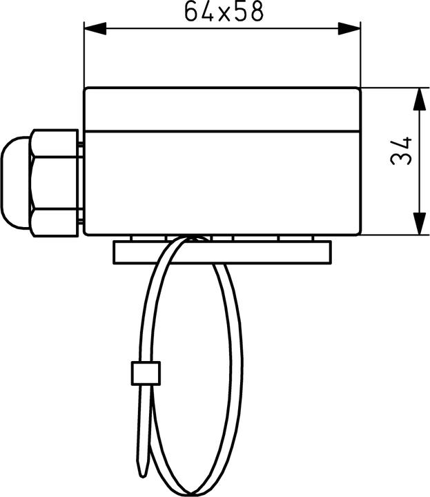 Actual product image ALRE Contact temperature sensor