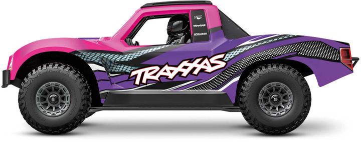 Produktbild Traxxas MINI-Slash BL-2S 4x4 pink 1/16 Short Course RTR Brushless, HD-Teile, mit 2S Lipo/Lader (RTR Ready-to-Run)