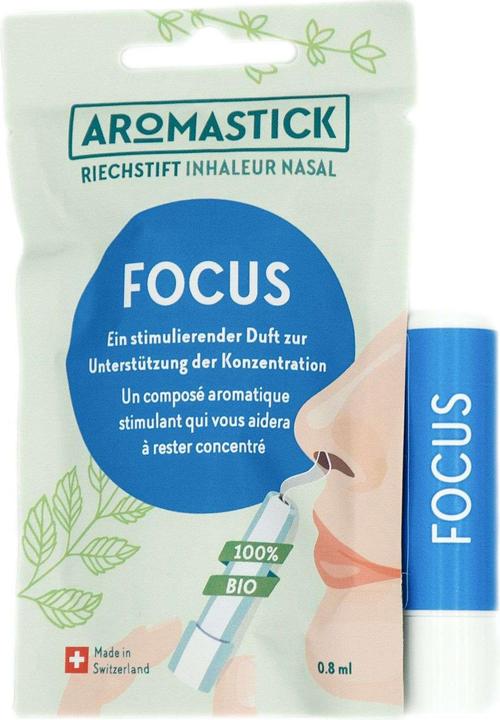 Actual product image Aromastick Riechstift 100% Bio Focus