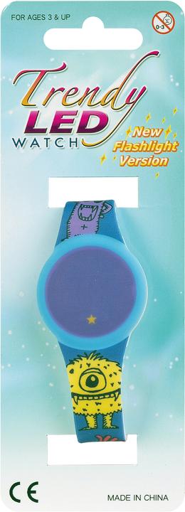 Actual product image Winfun Silicone Trend LED Clock