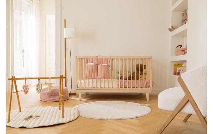 Actual product image Lorena Canals Crib Pocket hanger Benjamin -Vintage Nude