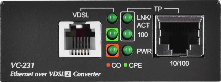 Immagine prodotto Planet Convertitore multimediale di rete VC-231 Nero