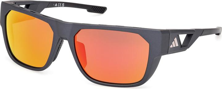 Immagine prodotto adidas SP0102 Mirror Cat: 3 (Nero opaco, specchio roviex)