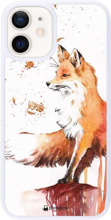 Actual product image PhoneLook Cover Silicone white Autumn 21 Fox (Apple iPhone 12 mini)