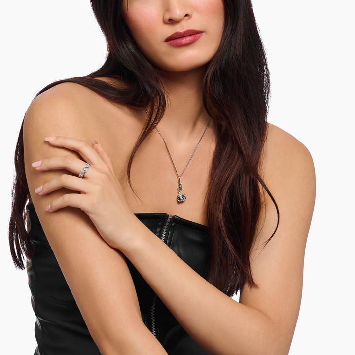Image du produit Thomas Sabo Anhänger Midnight Rose Silber (Argent 925)