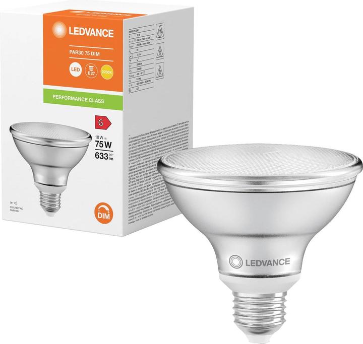 Actual product image Ledvance LED reflector lamp (E27, 633 lm, 6 x)